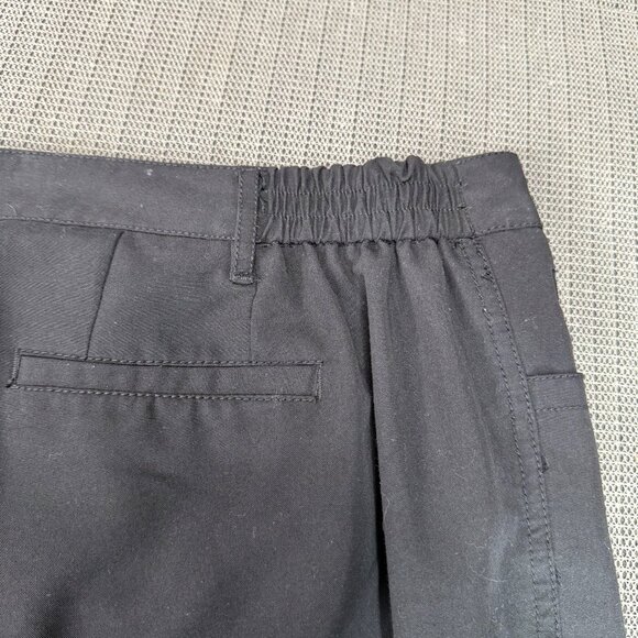 Zac & Rachel Woman Plus Size 20W Black Capri Pants Stretch Studded Hem Accents - Picture 9 of 13